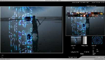 Screenshots from Quartonian Mixer